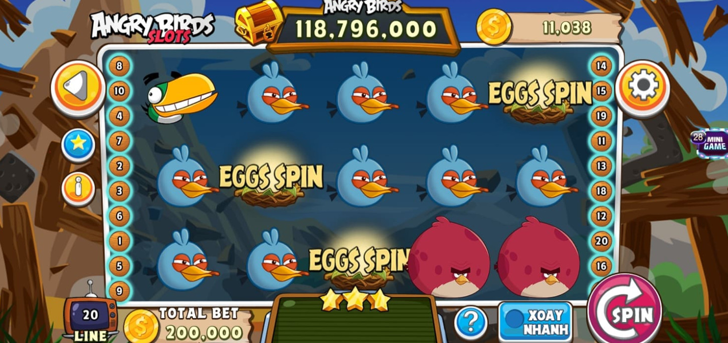 Tìm hiểu về Nổ Hũ Angry Birds 12Bet